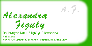 alexandra figuly business card